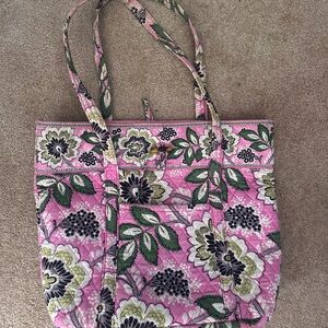 Floral Pink Tote Bag